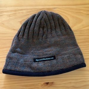 Alpacas of Montana fleece lined Beanie, size Medium